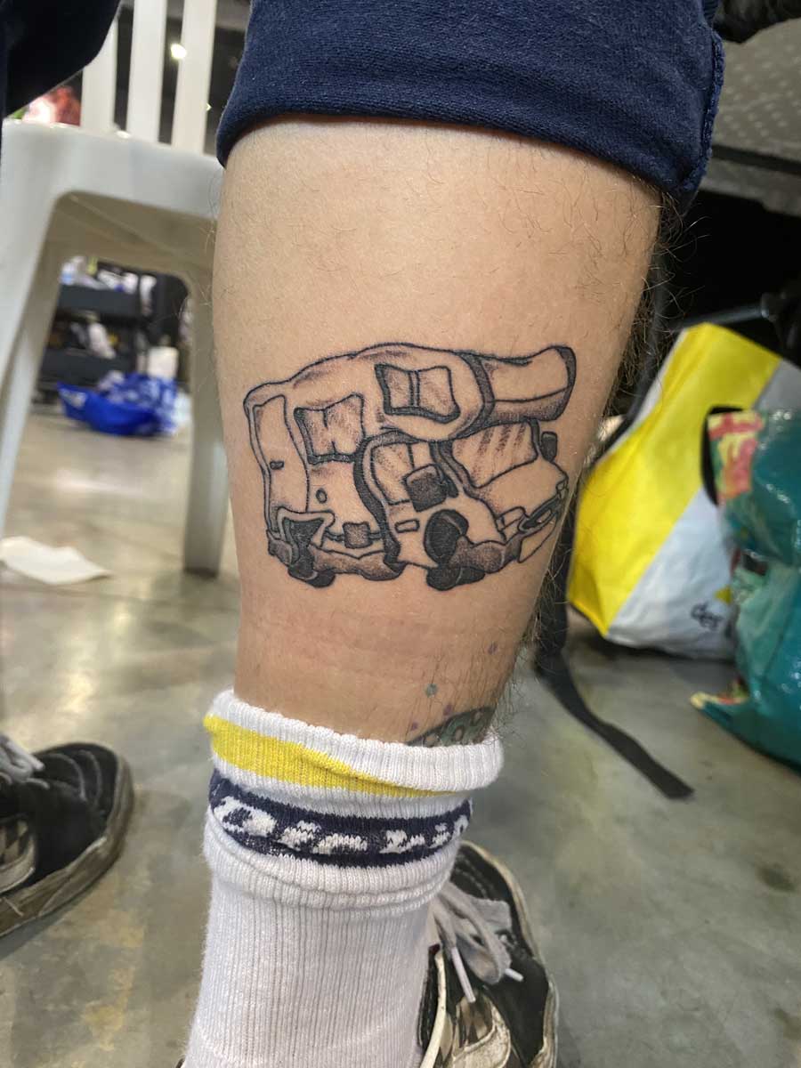 Tatouage camping car